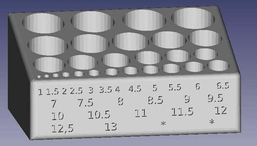 Kuepper drill organizer