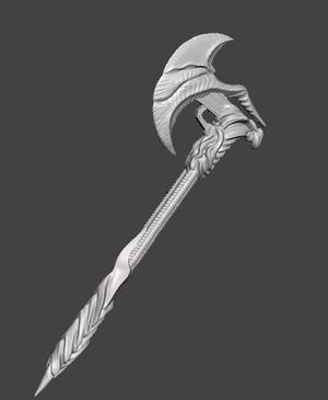 Steppenwolf Axe Fan Art