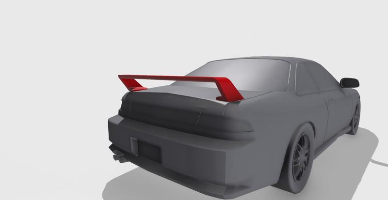 Wing simple aestetic for diecast scale 64