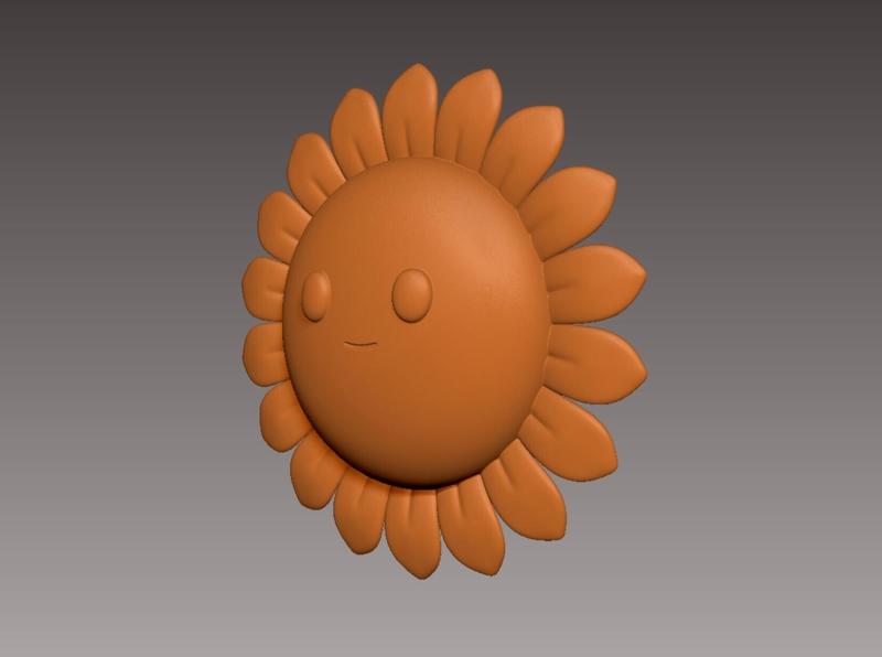Sunflower Face