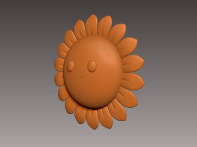 Sunflower Face