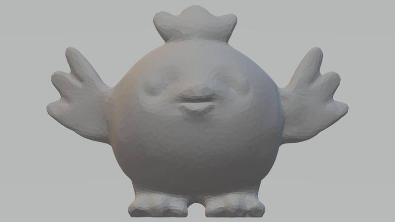 TorikaraBallmon Digimon Frontier Toy Replica 3D Model STL