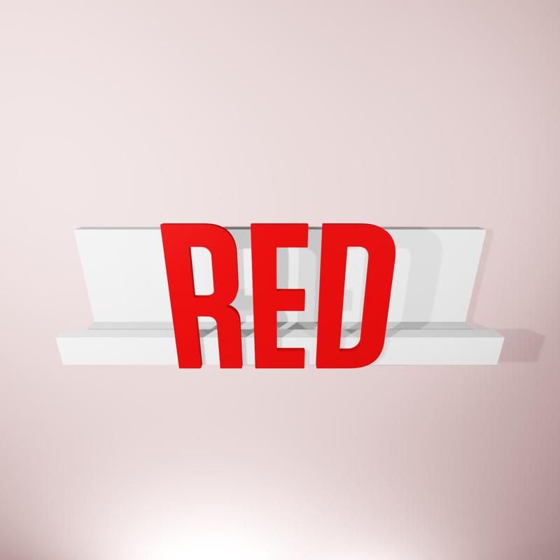 Taylor Swift CD Stand Wall Holder - RED