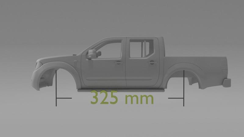 Nissan Navara 2011 Scale 1:10