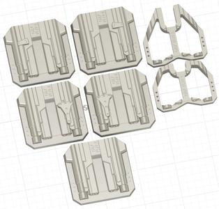 G17/22/31/47/49 W/ TLR-1 VACUUM HOLSTER SPLIT MOLD