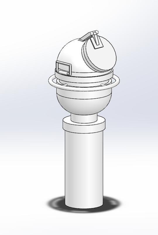 binnacle for schnellboot 1/25