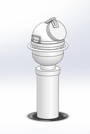 binnacle for schnellboot 1/25