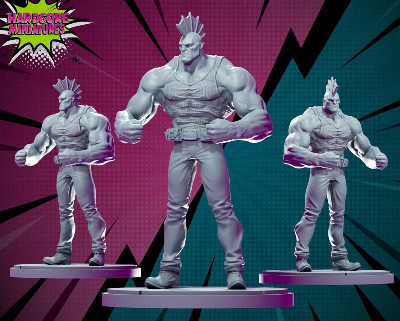 MARVEL CRISIS PROTOCOL SAVAGE DRAGON PRESUPPORTED INCLUDED