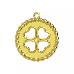 Flower Coin Necklace