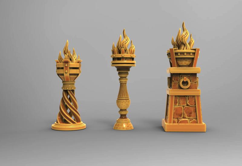 Medieval Braziers