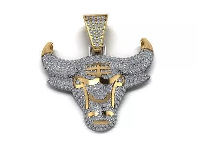 bull necklace