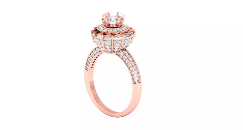 Solitaire Engagement Wedding Ring