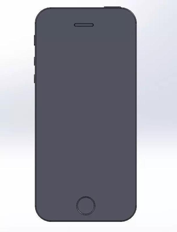 iPhone 5s 3D Printable Mockup