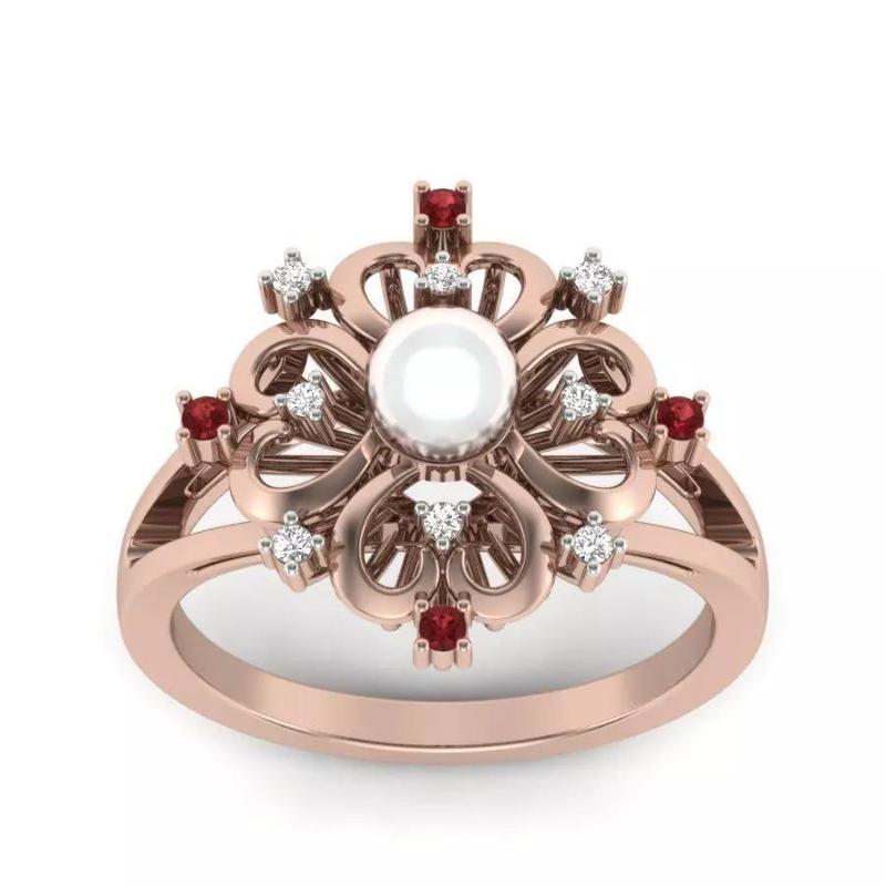 Women solitaire ring full US size