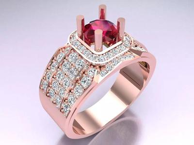Diamond Ring - Mens Rings - N112302