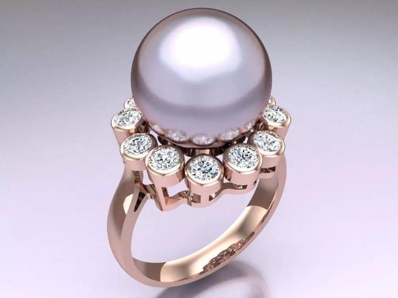 Pearl Ring - Womens Rings  - N856872