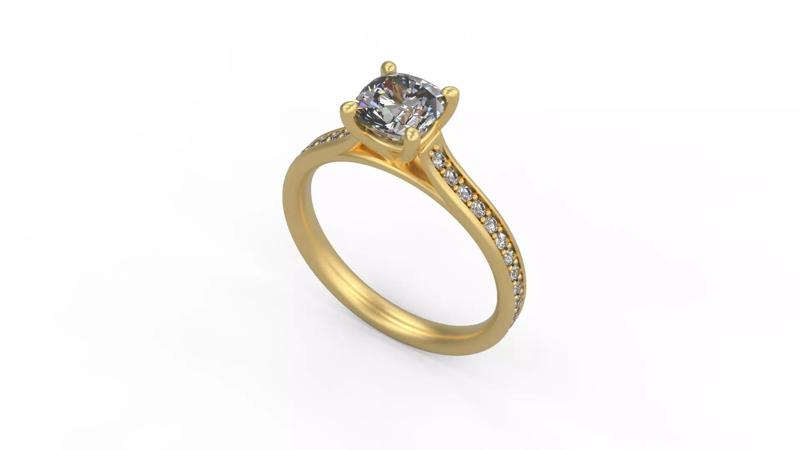 Women Solitaire 7915