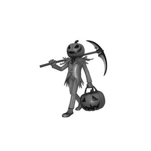 Halloween Horror Spiky Man with Cap 3D Printable Figurine