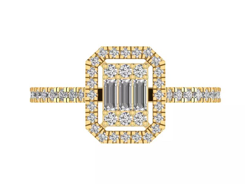 baguette ring