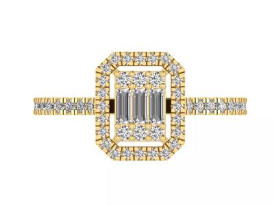 baguette ring