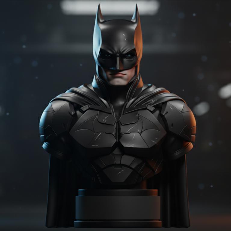 BATMAN ROBERT PATTINSON - SCULPTURE