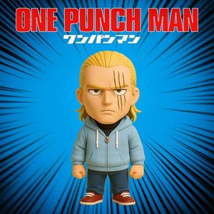 King One punch man chibi figure