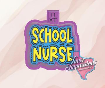 School Nurse Freshie Mold