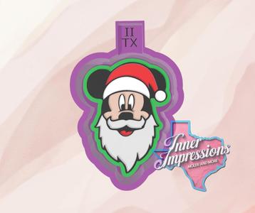Santa Mouse Freshie Mold