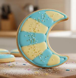 Crescent Moon Cookie Cutter Set – 3.75" & 4" STL Files 🌙