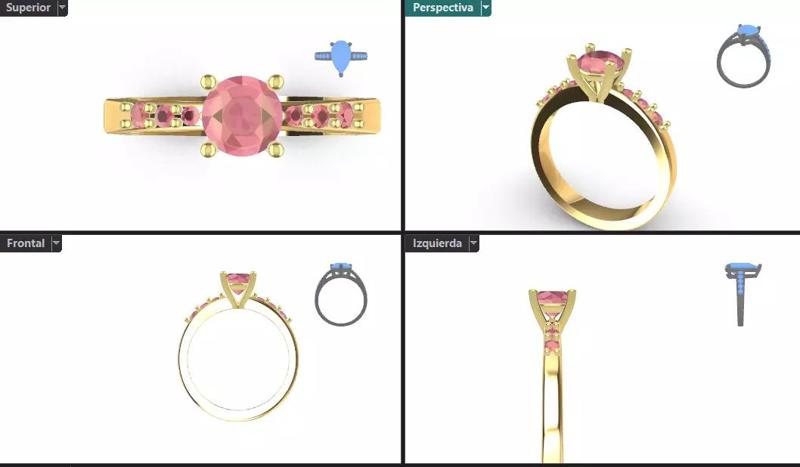 solitaire women ring