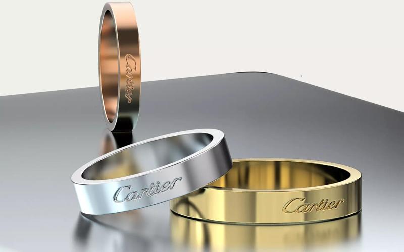 Wedding rings from Cartier