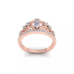 Woman Engagement Ring 3d Model and Render 44