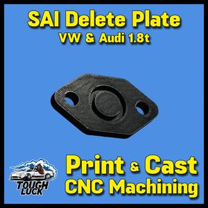 VW 1.8t SAI Delete Plate