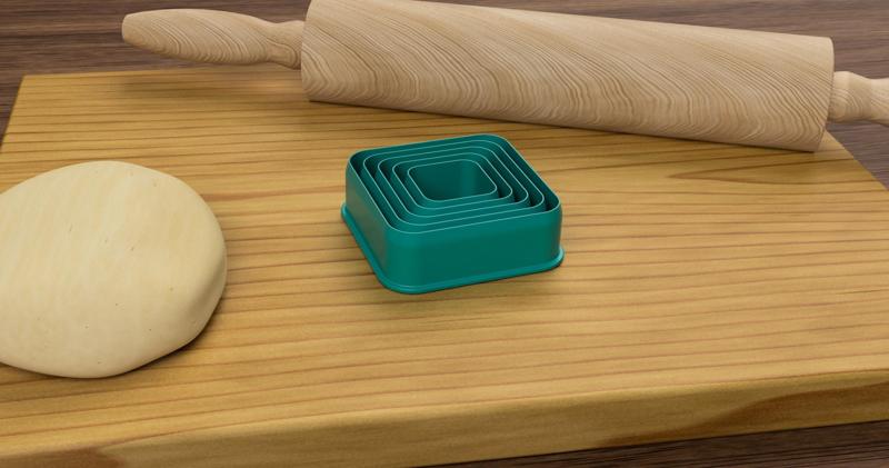 Cookie Cutter set - Square