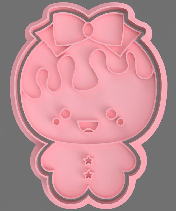 GINGERBREAD DOLL CUTTERS FOR COOKIE AND FONDANT