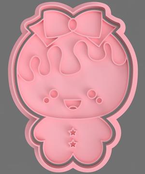 GINGERBREAD DOLL CUTTERS FOR COOKIE AND FONDANT