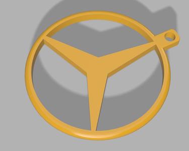 Mercedes key ring