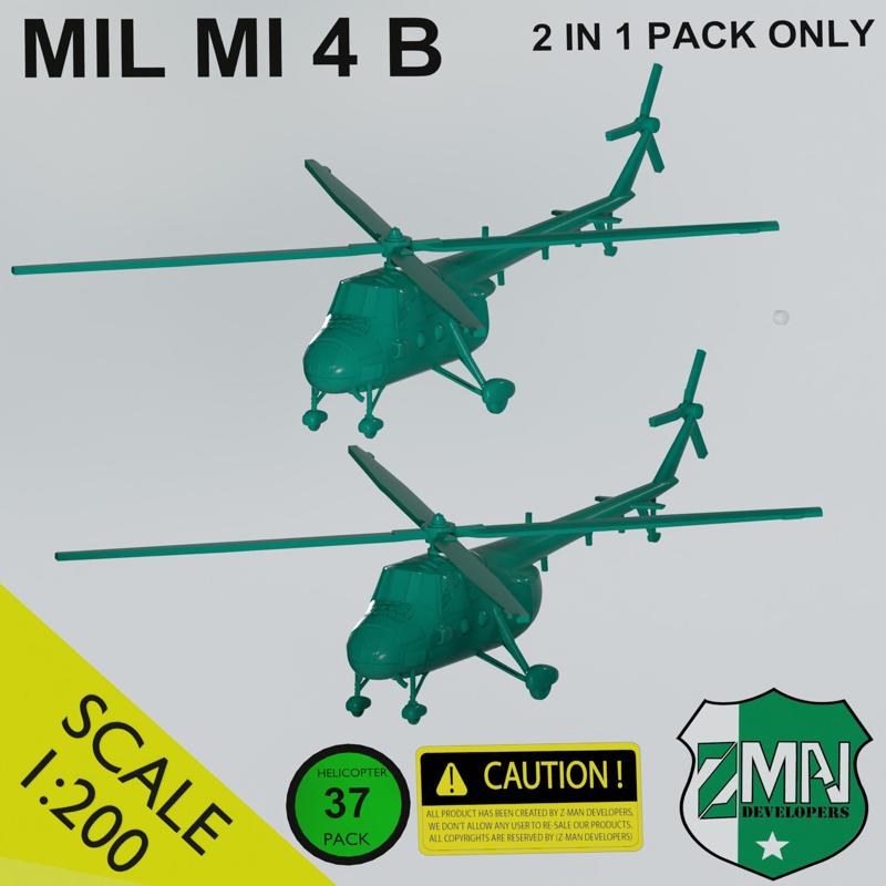 MIL MI 4 (2 IN 1)  HELICOPTER  (B)