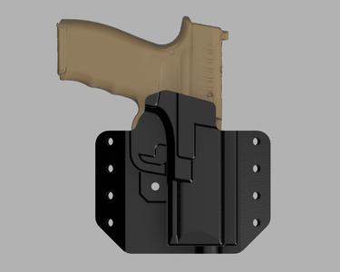 SPRINGFIELD HELLCAT PRO OWB COMPRESSION MOLD