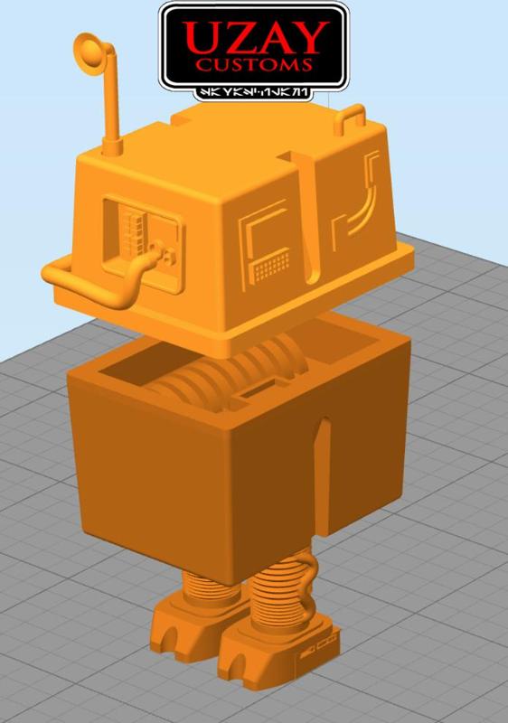 Star wars  EG-6 Power Droid 3D print model