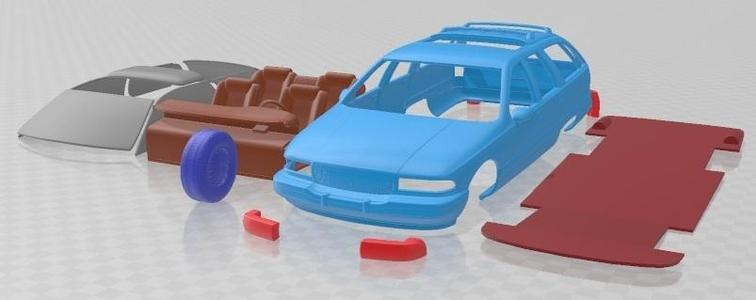 Buick Roadmaster Wagon 1991 Printable Car
