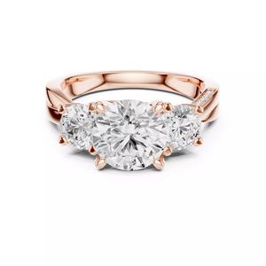 Twisted Shank Round Diamond Engagement Ring 3DM STL Video