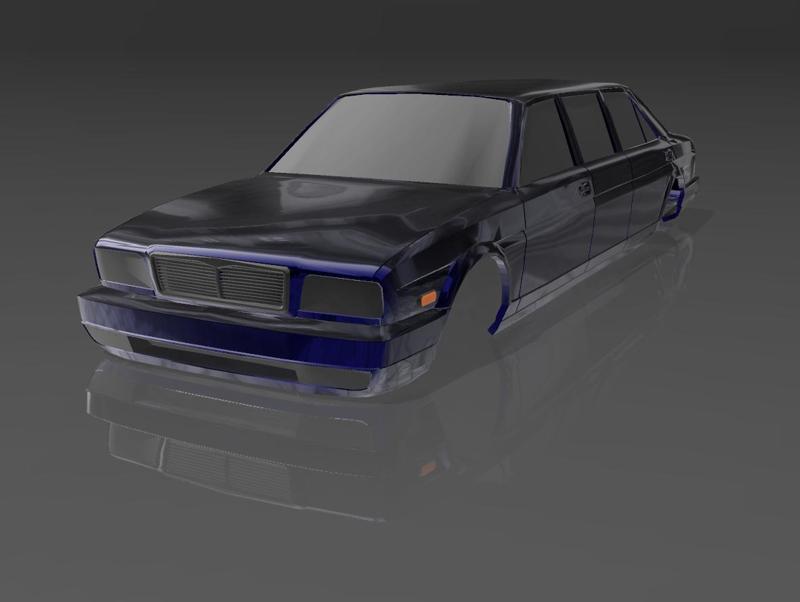 Nissan Y32 Cima 1995 Limo  1:24 & 1:25 SCALE