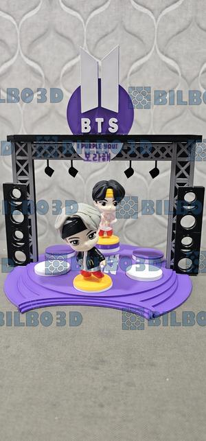 BTS MC Concert Stage Exhibitor Stand