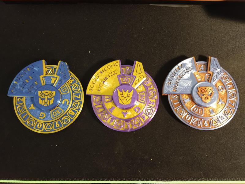 Transformers TCG Life Counter Package.