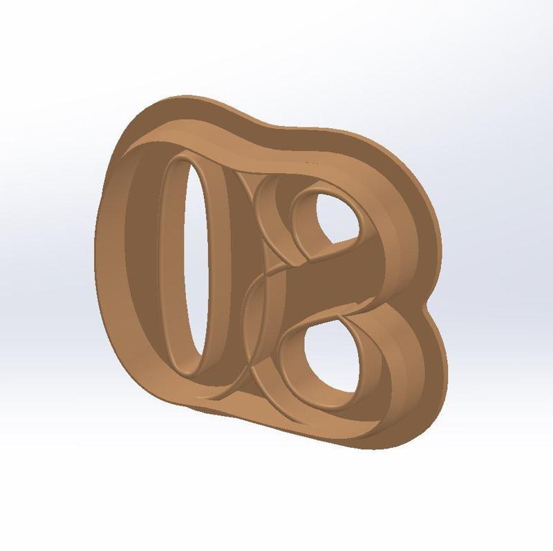 N.80 cookie cutter