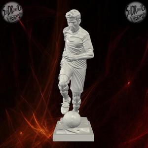 Dynamic Soccer Player Statue – SoliDRawinGs SG919