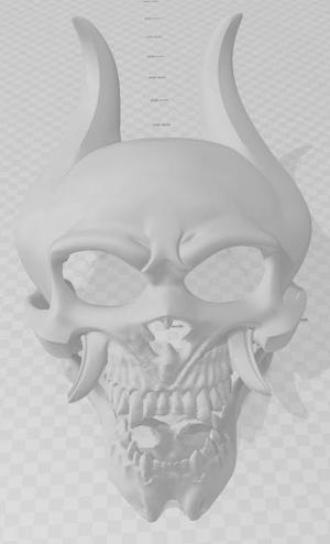 Oni skull Mask
