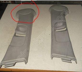 OPEL VECTRA B - SEAT BELT COVER