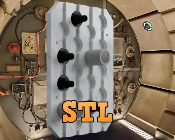 Millennium Falcon Connector Hub Prop